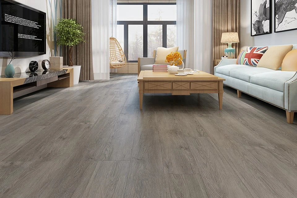 Supremo Luxury Click Vinyl Rigid Core Flooring Orion Grey 4.2mm By 178mm By 1220mm