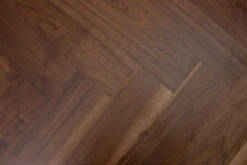 Prime Engineered Flooring American Walnut Herringbone UV Lacquered 14/3mm By 97mm By 582mm