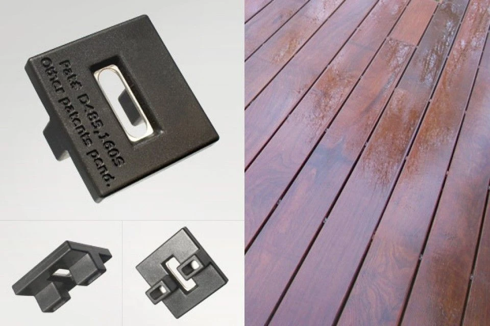 Decking Clips For Ipe And Balau Hidden Fixing Boards