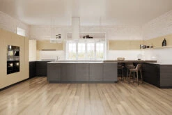 Natural Engineered Flooring Oak Click Pearl White Brushed UV Lacquered 14/3mm By 190mm By 1900mm