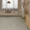 Select Engineered Flooring Oak Chevron Vienna Brushed Wax Oiled 14/3mm By 90mm By 510mm