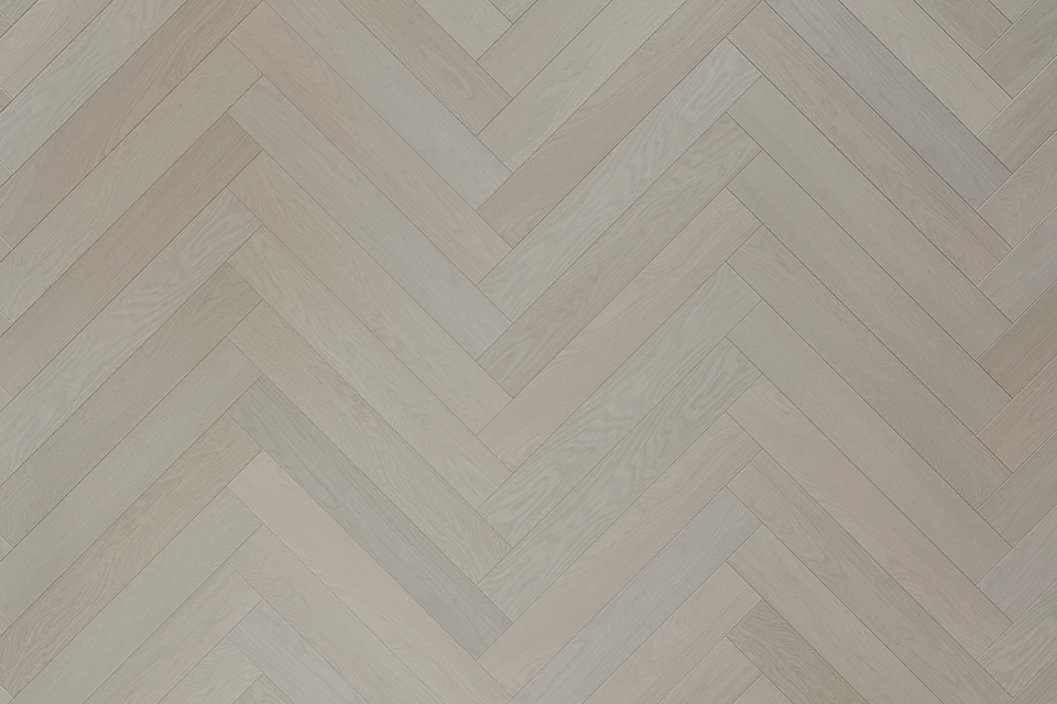 Prime Engineered Flooring Oak Herringbone Vienna Brushed Wax Oiled 14/3mm By 90mm By 600mm - Image 5