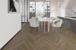 Prime Engineered Flooring Oak Herringbone Cognac Brushed Uv Oiled 14/3mm By 90mm By 600mm