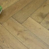 Natural Engineered Flooring Oak Herringbone Cognac Brushed UV Oiled 15/4mm By 125mm By 600mm