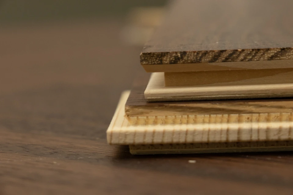 Prime Engineered Flooring African Walnut Herringbone Brushed Matt UV Lacquered 14/3mm By 97mm By 790mm - Image 6