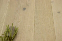 Natural Engineered Flooring Oak Polar Light Sand Brushed UV Oiled 14/4mm By 150mm By 2000mm