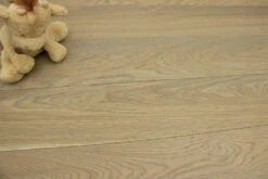 Natural Engineered Flooring Oak Promise Grey Brushed UV Oiled 14/4mm By 250mm By 790-2400mm FSC