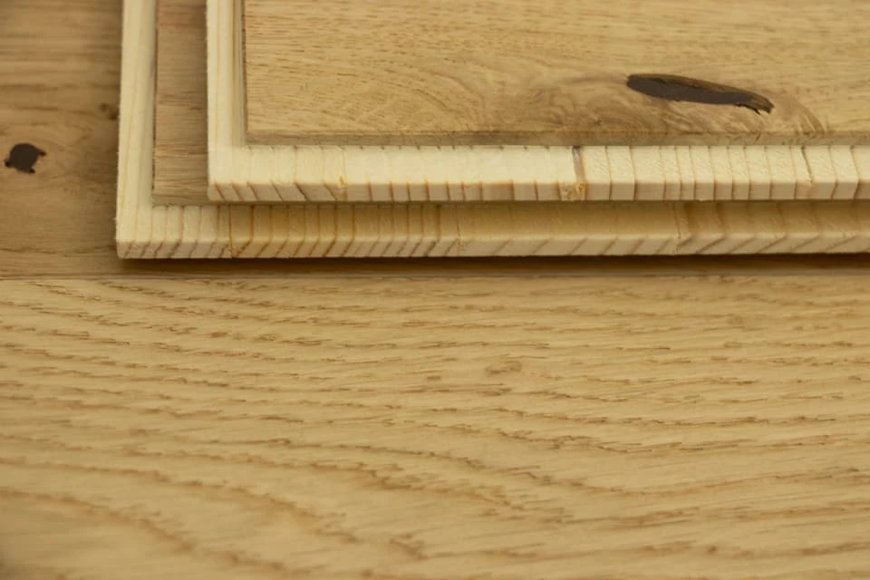 Natural Engineered Flooring Oak Brushed UV Matt Lacquered 14/4mm By 250mm By 790-2400mm FSC - Image 10