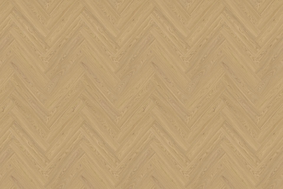 Meron Natural Oak Herringbone Laminate Flooring 12mm By 120mm By 600mm - Image 2