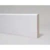 White MDF Pencil Round Skirting 15mm By 95mm By 2400mm