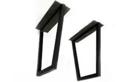 Tabletop Metal Legs 60mm By 80mm By 750mm Model 1044