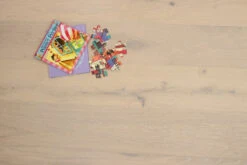 Natural Engineered Flooring Oak Click Alaska White Brushed UV Oiled 14/3mm By 190mm By 1900mm