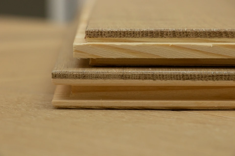 Natural Engineered Flooring Oak Herringbone White Cream UV Oiled 14/3mm By 100mm By 600mm - Image 8