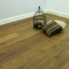 Natural Engineered Flooring Oak Smoked Brushed UV Oiled 20/5mm By 180mm By 1900mm