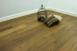 Natural Engineered Flooring Oak Smoked Brushed UV Oiled 20/5mm By 180mm By 1900mm