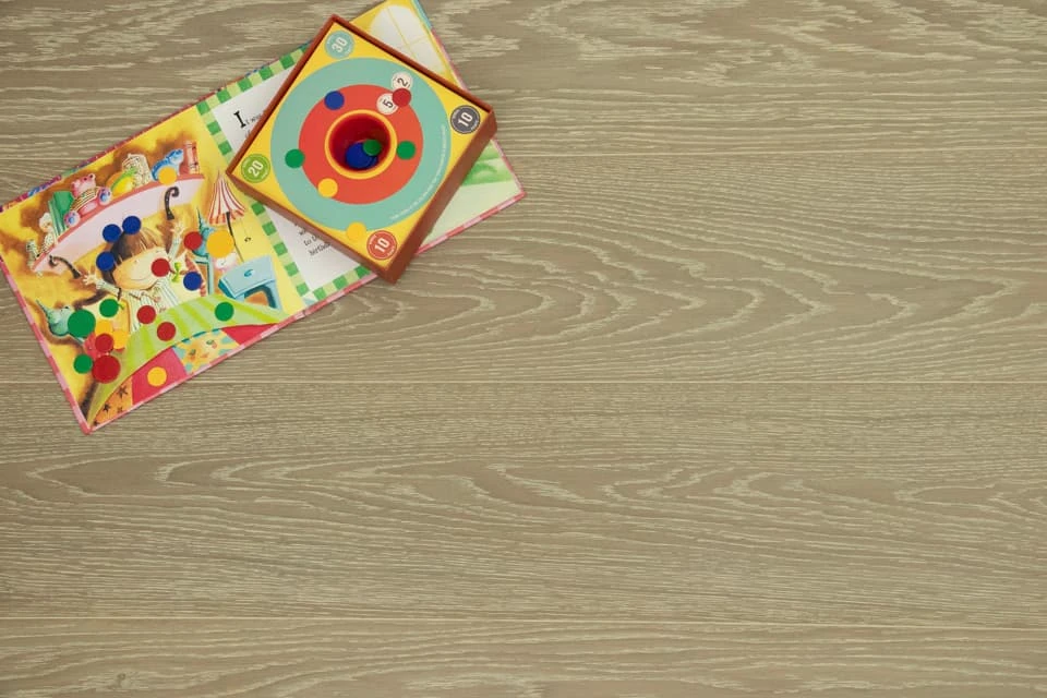 Prime Engineered Flooring Oak Barcelona Brushed UV Matt Lacquered 14/3mm By 178mm By 1000-2400mm