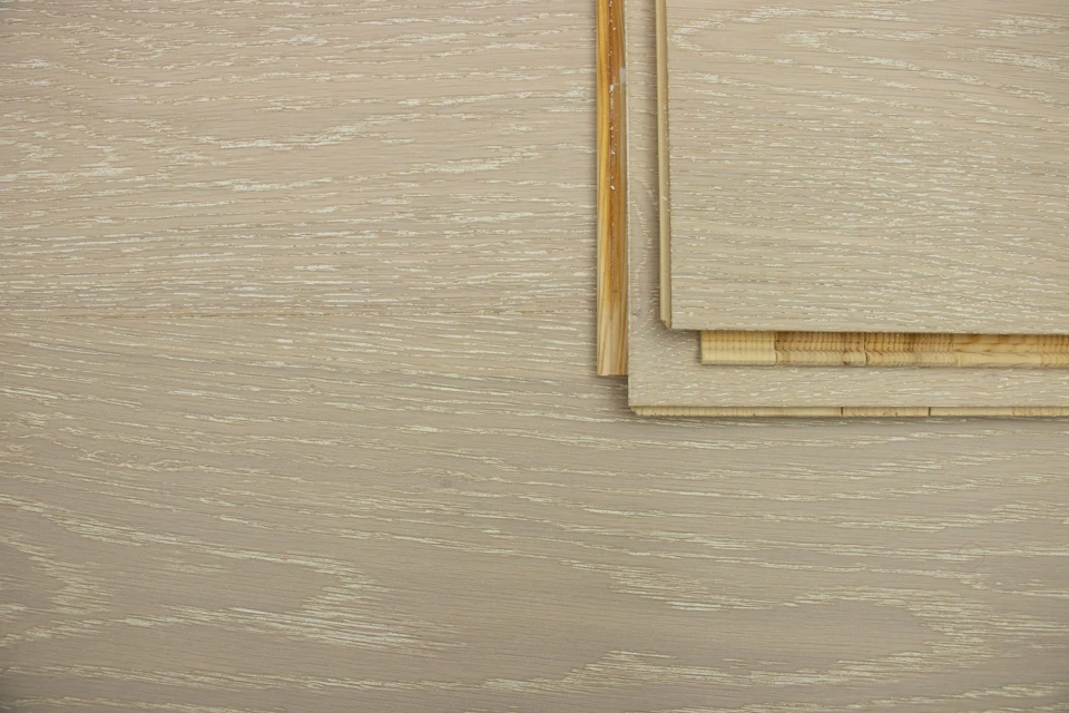 Prime Engineered Flooring Oak Click London White Brushed UV Matt Lacquered 14/3mm By 195mm By 1000-2400mm - Image 4