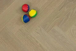 Prime Engineered Flooring Oak Herringbone Barcelona Brushed UV Matt Lacquered 14/3mm By 98mm By 490mm