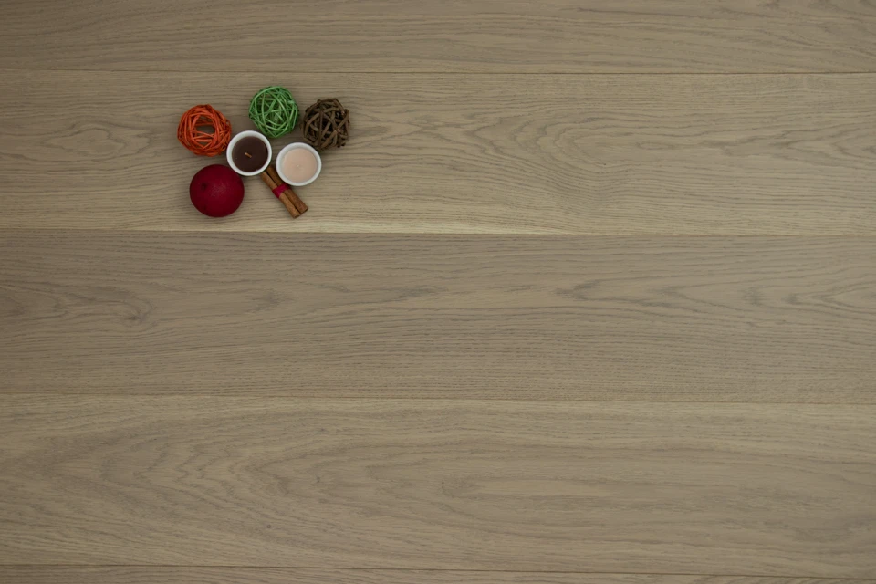 Prime Engineered Flooring Oak Silver Stone Brushed UV Matt Lacquered 14/3mm By 178mm By 800-2400mm