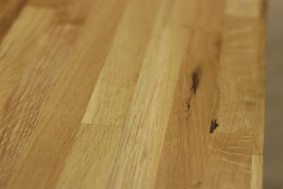 Rustic Oak Worktop 40mm By 620mm By 3000 - Image 2