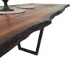 Bog Oak Dining Room Table Top Live Edge Hardwax Oiled (with Resin) 35mm By 930mm By 2600mm