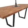 End Grain Oak Dining Table Top 40mm By 1000mm By 2000mm