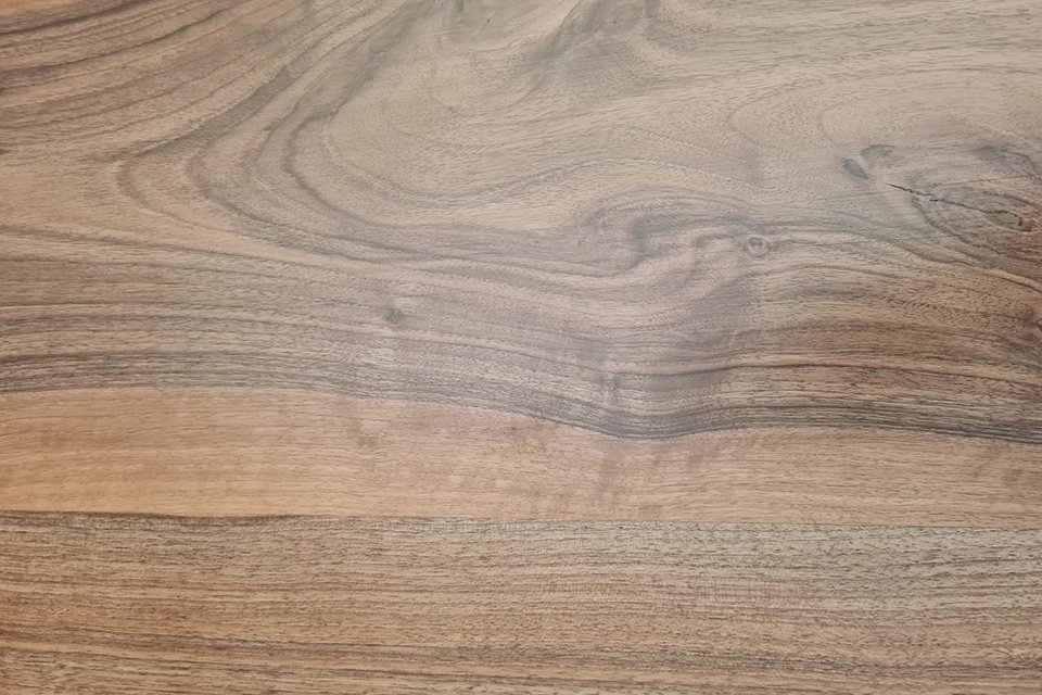 European Walnut Dining Room Table Top LiVe Edge UV Lacquered (with Resin) 38mm By 830mm By 1740mm - Image 4