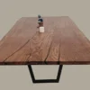 European Oak Dining Room Table Top LiVe Edge UV Lacquered (with Resin) 35mm By 1060mm By 2470mm