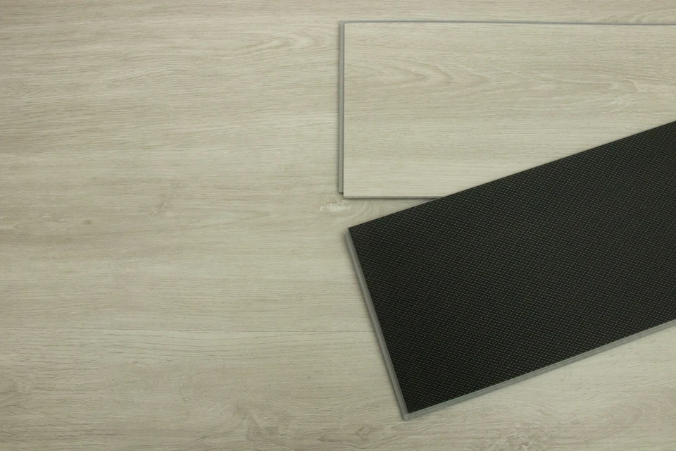Supremo Luxury Click Vinyl Rigid Core Flooring Graphite With Built In Underlay 6.5mm By 181mm By 1220mm - Image 5