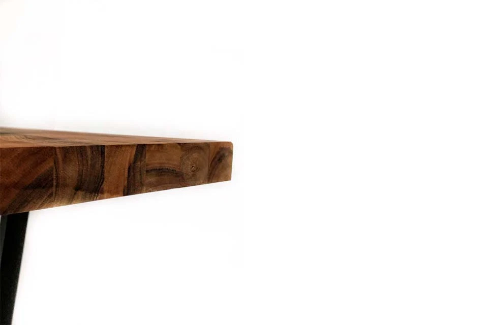 Natural European Walnut Worktop 40mm By 620mm By 3000mm - Image 3