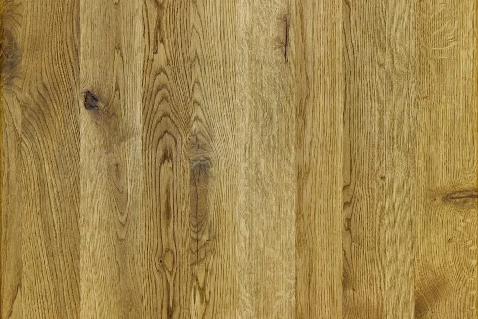 Full Stave Rustic Oak Worktop 38mm By 960mm By 2900mm - Image 2